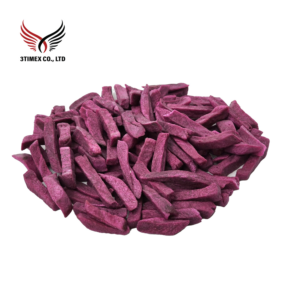 Khoai lang tím sợi sấy giòn xuất khẩu